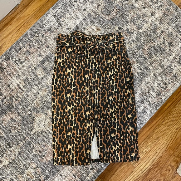 Mudo pencil Jean leopard skirt - Picture 3 of 3